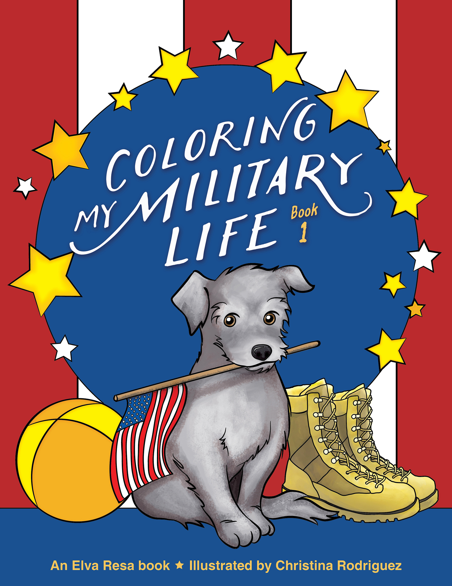 Coloring My Military Life 1 - Cover