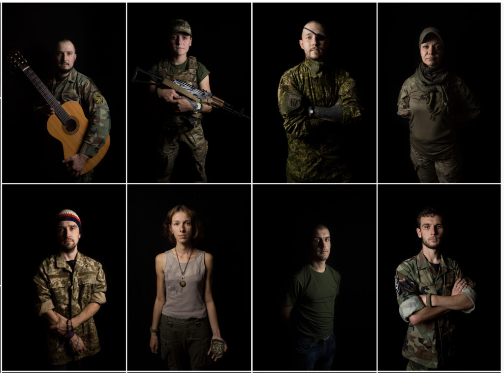 Portraits by JT Blatty of Ukraine's 2014 Revolutionaries