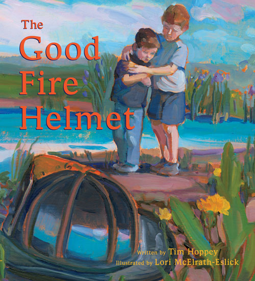 Cover image for the book The Good Fire Helmet By Tim Hoppey