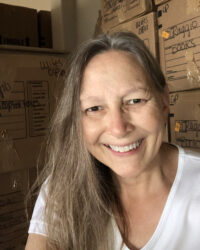 Author photo for Kathy Feedham Raggio, author of Home Moves With Me, published by Elva Resa Publishing