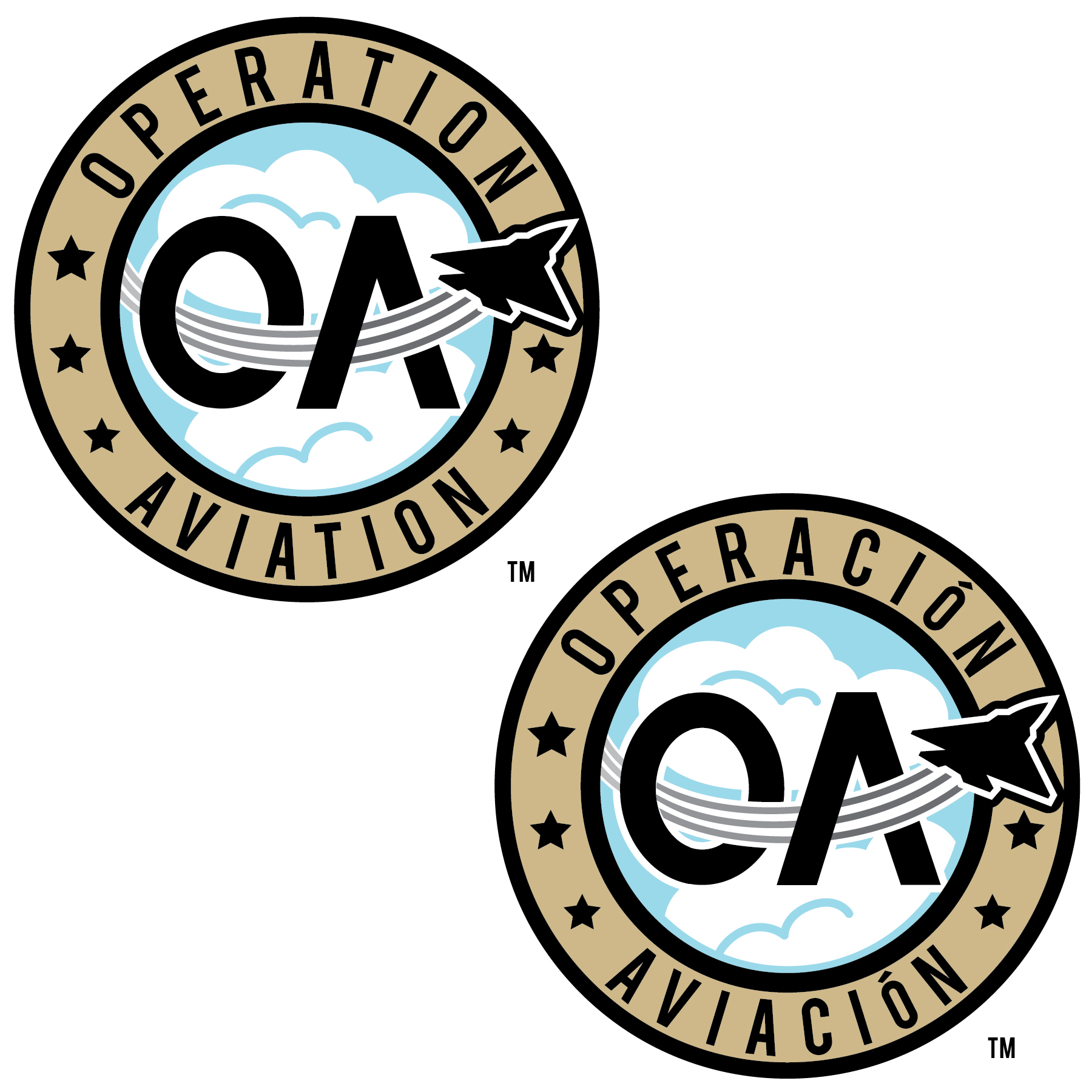 Operation Aviation logos Elva Resa Publishing trademark