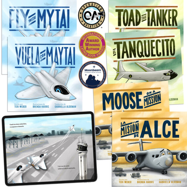 Elva Resa's award-winning Operation Aviation series, originally published in hardcover in 2024, becomes available in paperback and ebook July 28, 2026
