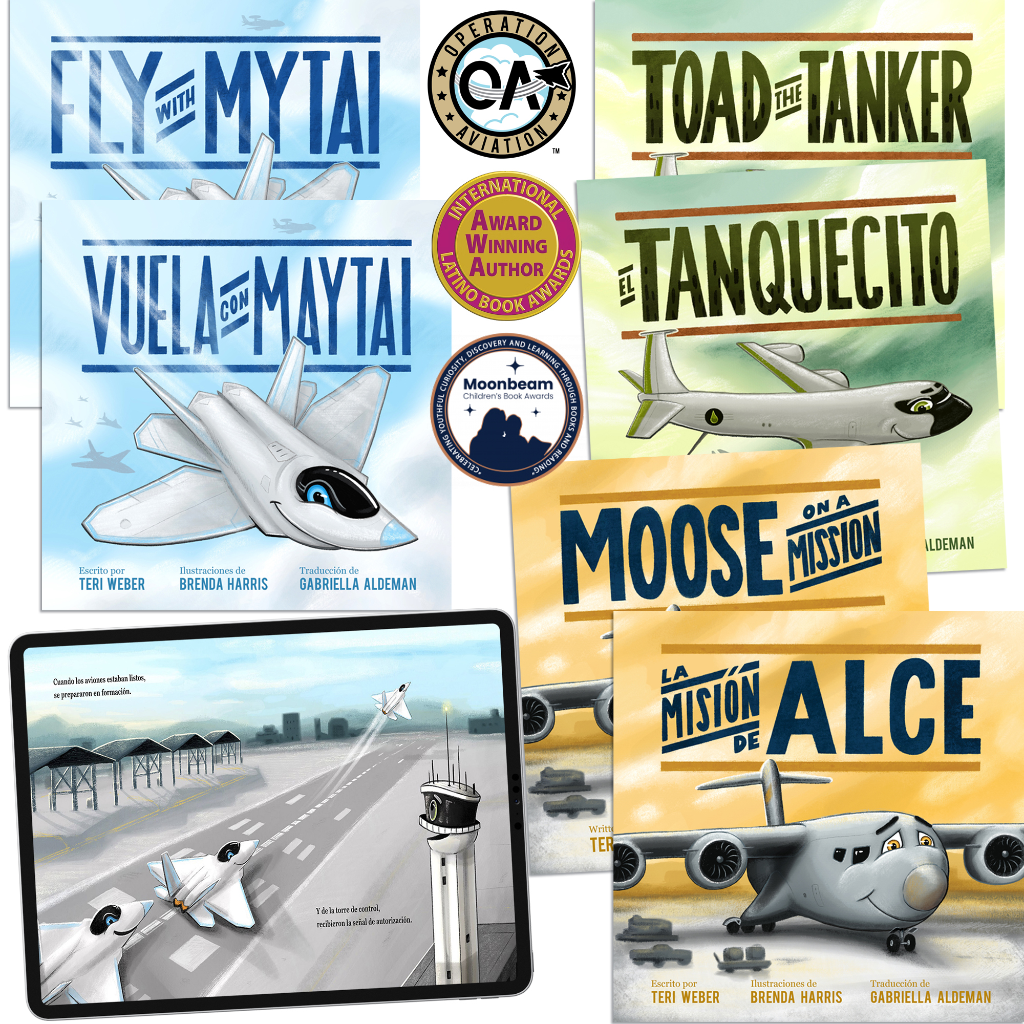 Operation Aviation books Elva Resa's award-winning Operation Aviation series, originally published in hardcover in 2024, becomes available in paperback and ebook July 28, 2026