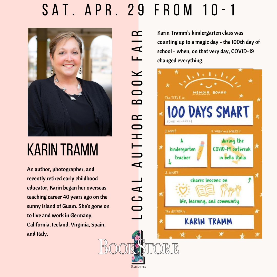 Karin Tramm, author of 100 Days Smart, Apr 29 booksigning