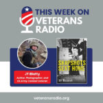 JT Blatty, author of Snapshots Sent Home, talks with Veterans Radio host Dale Throneberry about her combat experiences and journey as a documentary photographer in Ukraine. 